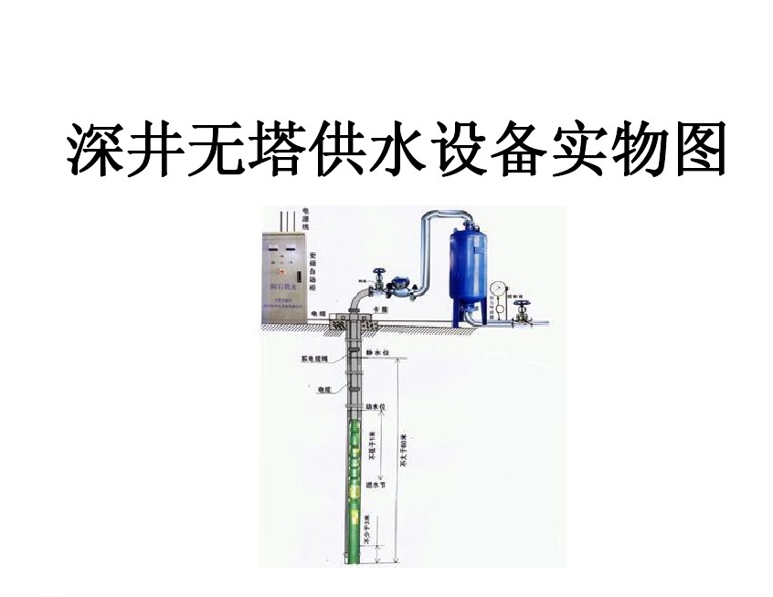 渭南蒲城县井泵无塔式供水设备